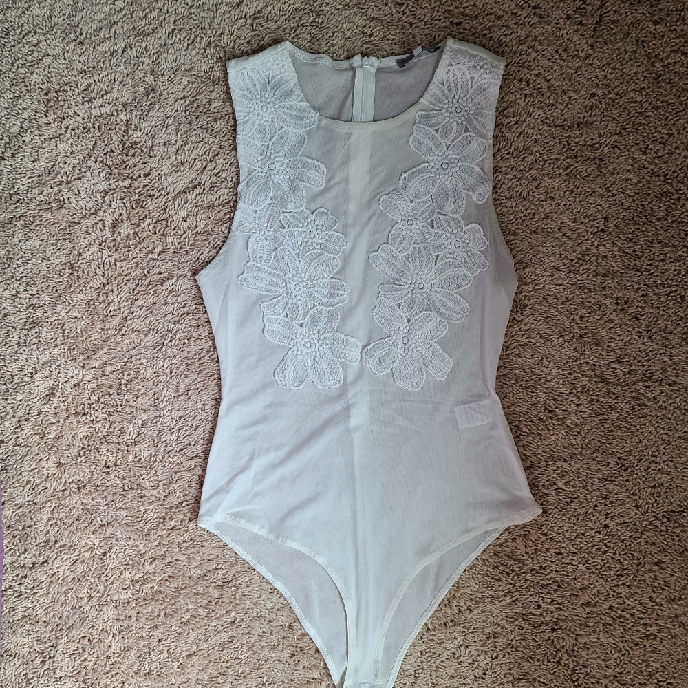 White bodysuit size M